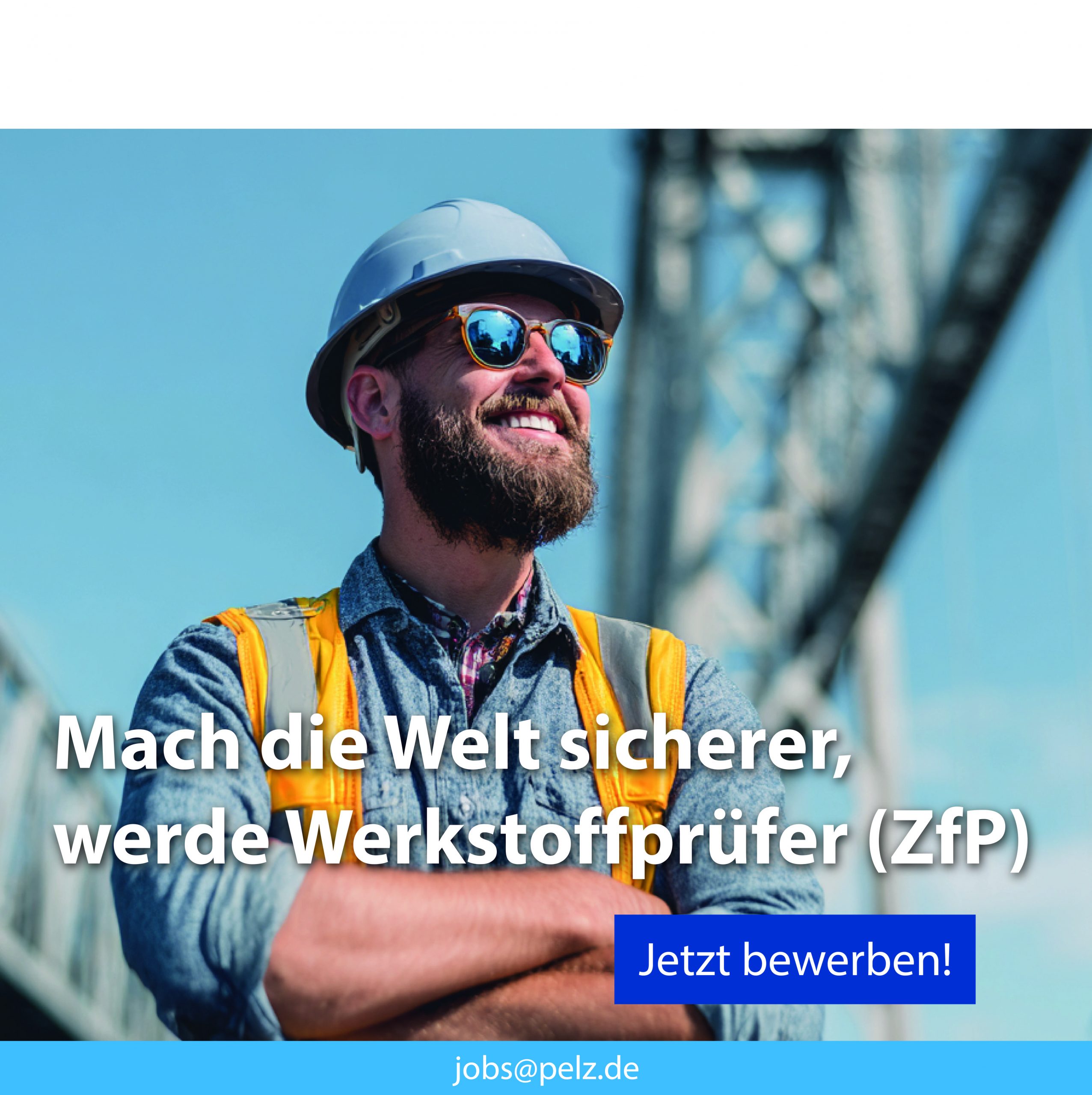 Mach die Welt sicherer, werde Werkstoffprüfer (ZfP) 1